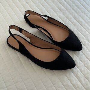 Old Navy Faux Suede Slingbacks